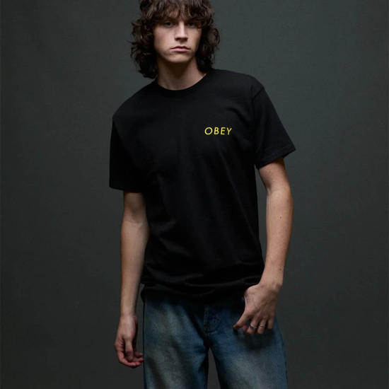 Obey Ανδρική κοντομάνικη μπλούζα Peace Brick Tee
